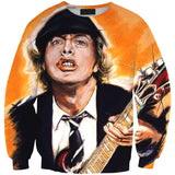 ACDC Rock Band 3D full over print Hoodie, Sweater, TShirt RH-063