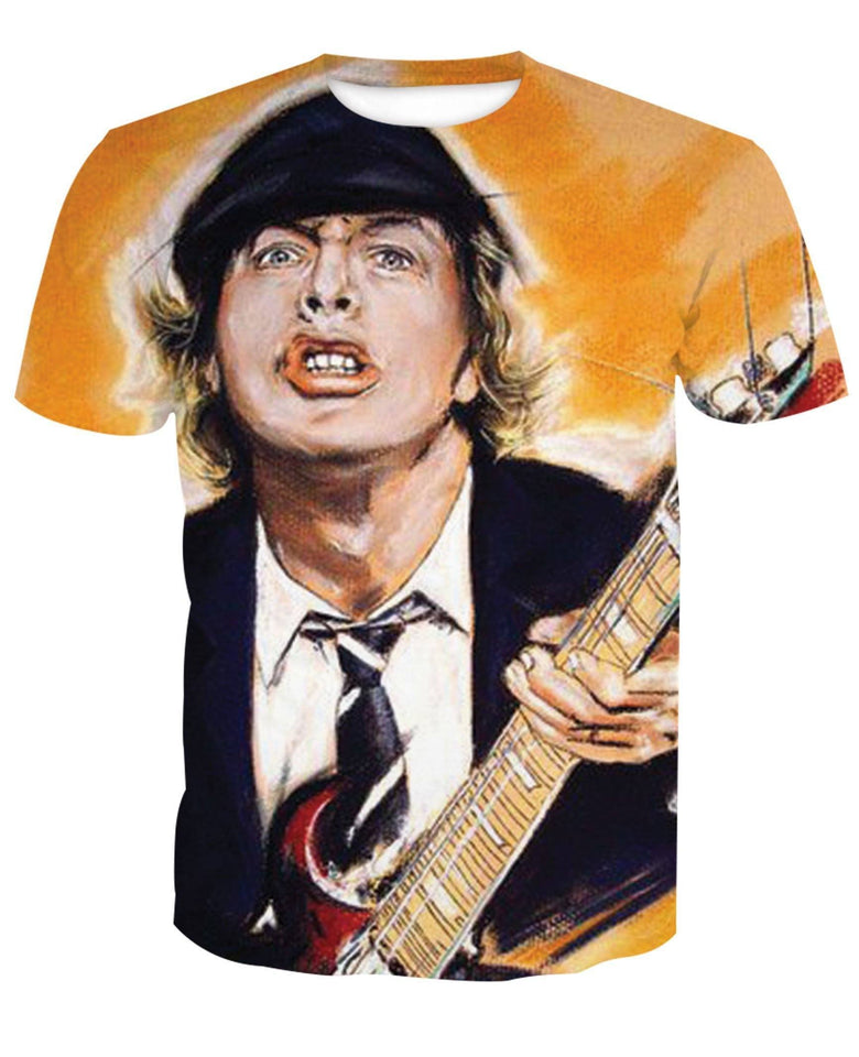 ACDC Rock Band 3D full over print Hoodie, Sweater, TShirt RH-063