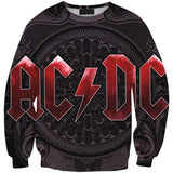 ACDC Rock Band 3D full over print Hoodie, Sweater, TShirt RH-064