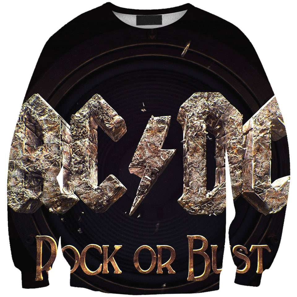 ACDC Rock Band 3D full over print Hoodie, Sweater, TShirt RH-066