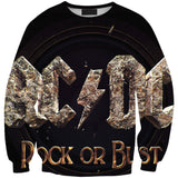 ACDC Rock Band 3D full over print Hoodie, Sweater, TShirt RH-066