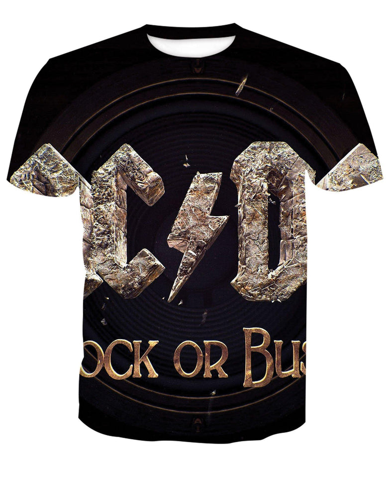 ACDC Rock Band 3D full over print Hoodie, Sweater, TShirt RH-066