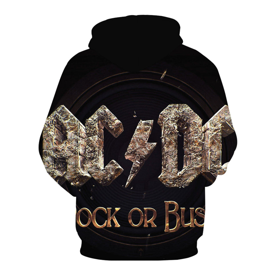ACDC Rock Band 3D full over print Hoodie, Sweater, TShirt RH-066