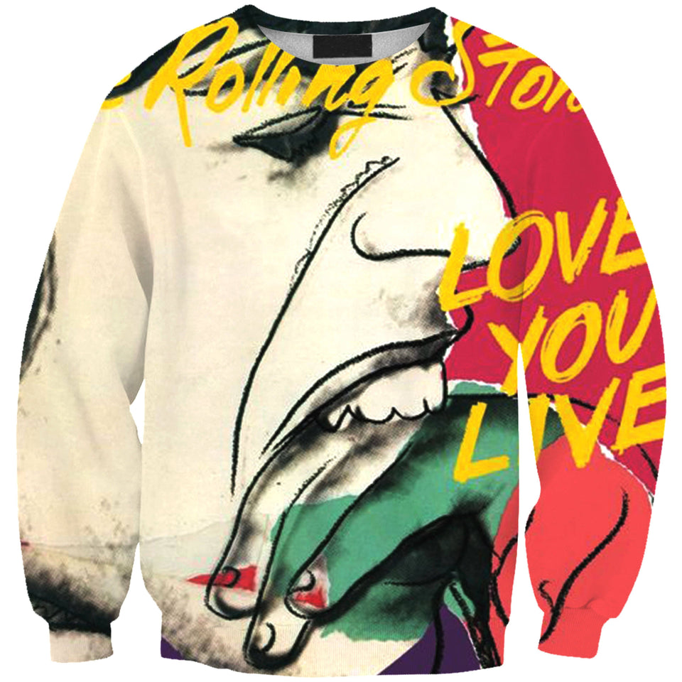 The Rolling Stones 3D full over print Hoodie, Sweater, TShirt RH-074
