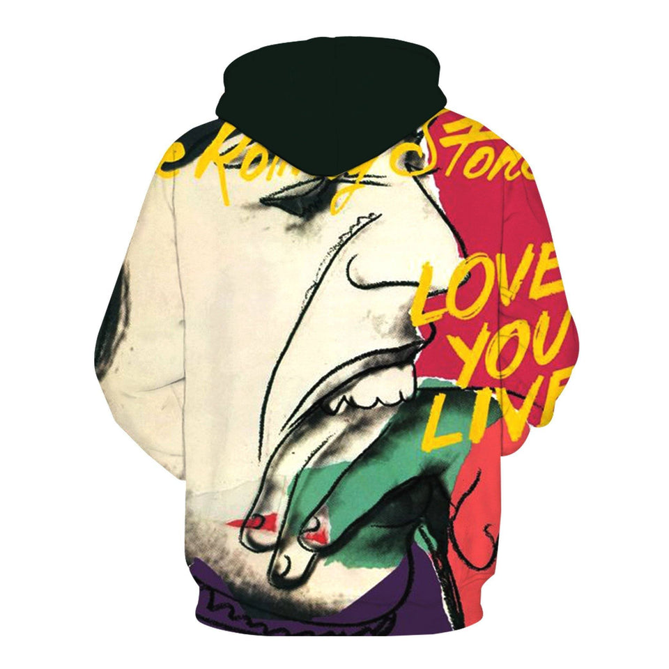 The Rolling Stones 3D full over print Hoodie, Sweater, TShirt RH-074