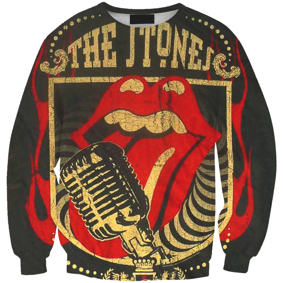 The Rolling Stones 3D full over print Hoodie, Sweater, TShirt RH-075
