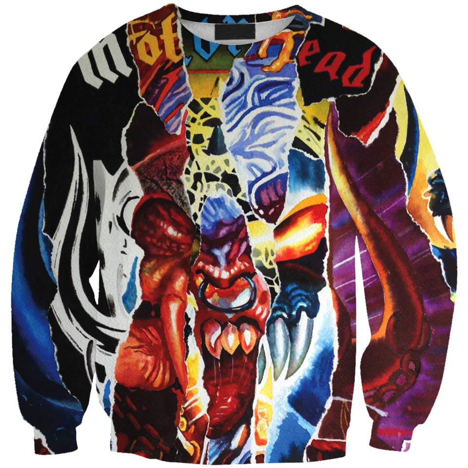 Motorhead 3D full over print Hoodie, Sweater, TShirt RH-087