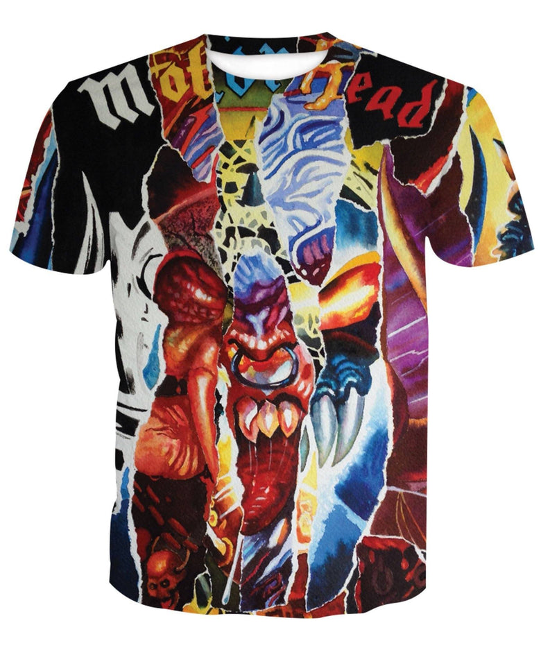 Motorhead 3D full over print Hoodie, Sweater, TShirt RH-087