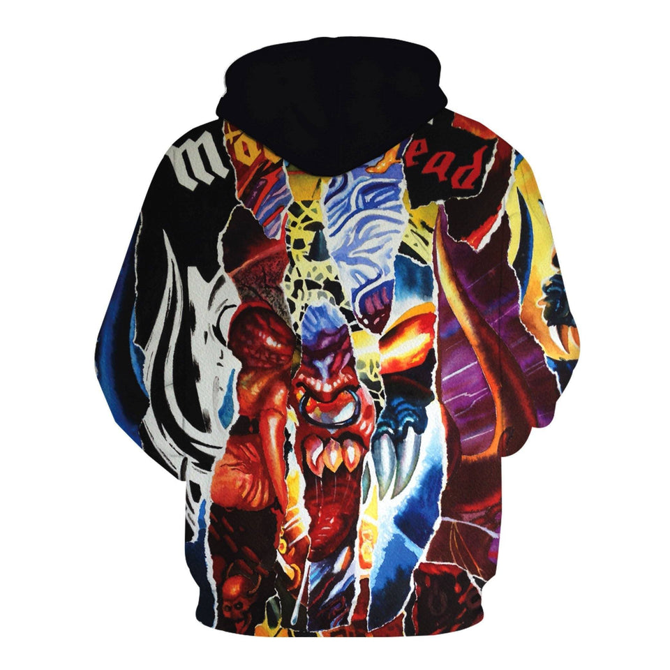 Motorhead 3D full over print Hoodie, Sweater, TShirt RH-087