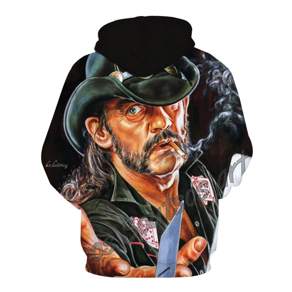 Motorhead 3D full over print Hoodie, Sweater, TShirt RH-077