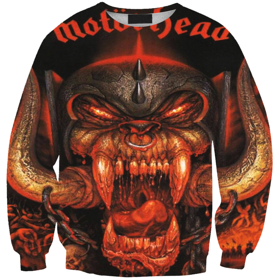 Motorhead 3D full over print Hoodie, Sweater, TShirt RH-081