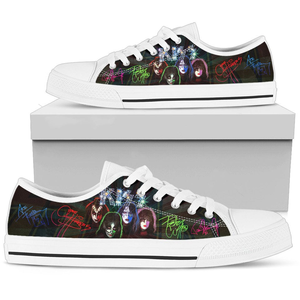 Kiss band low top 06