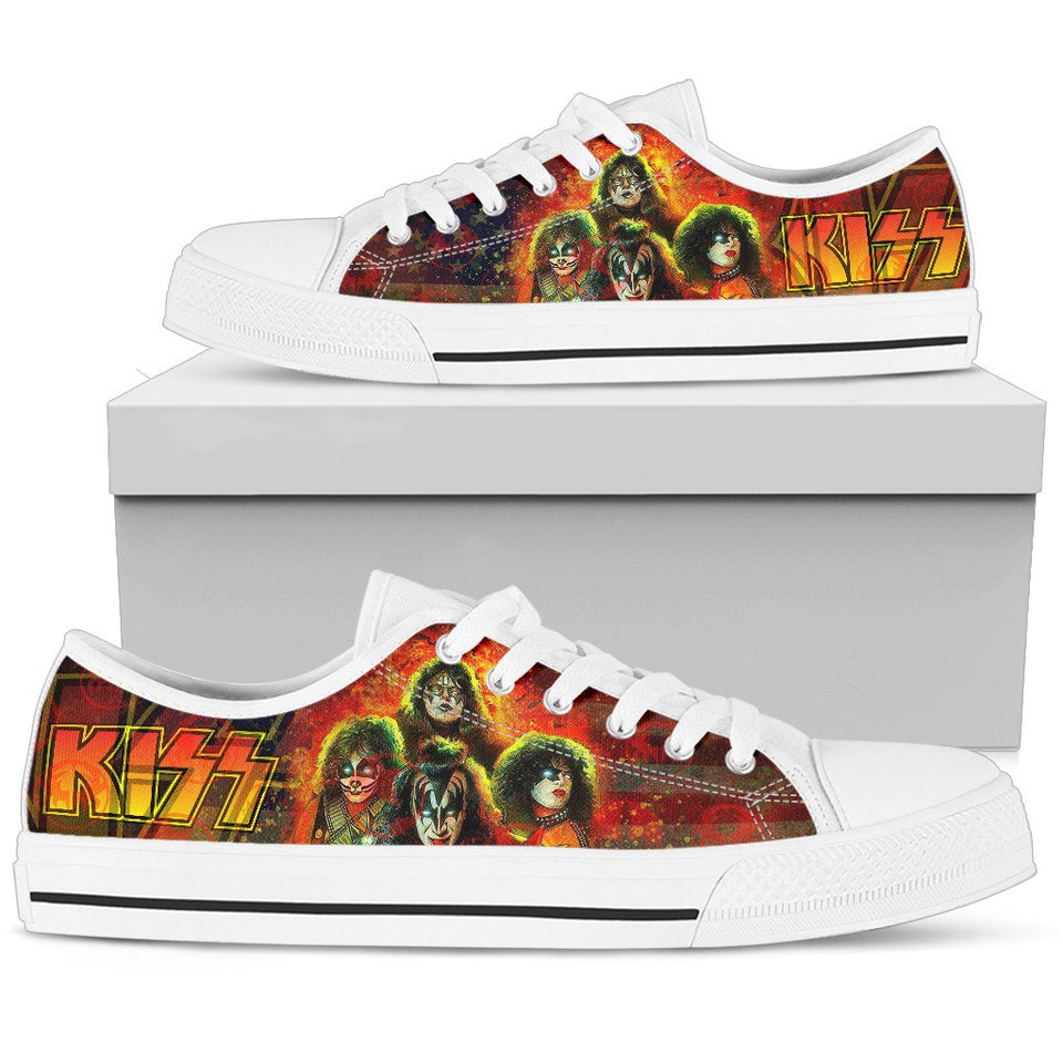 Kiss band low top 05