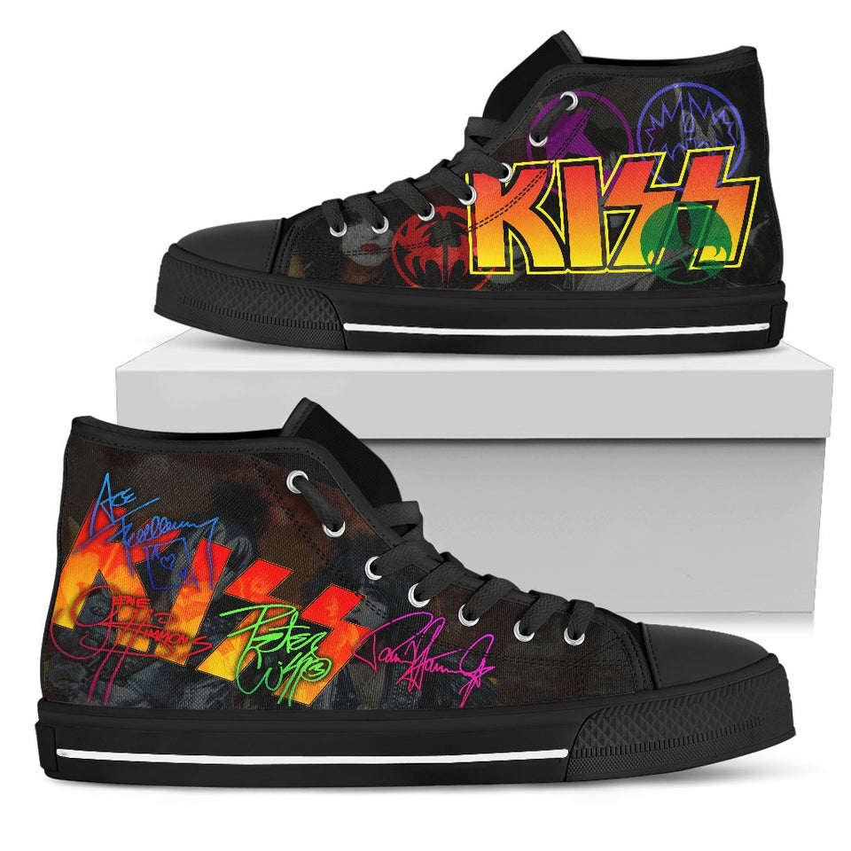 Kiss band High top 03
