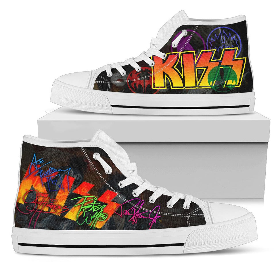 Kiss band High top 03