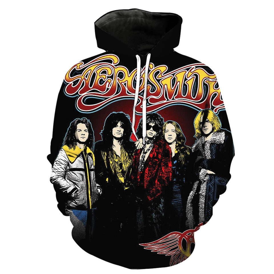 Aerosmith 3D full over print Hoodie, Sweater, TShirt RH-108