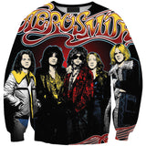 Aerosmith 3D full over print Hoodie, Sweater, TShirt RH-108