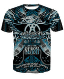 Aerosmith 3D full over print Hoodie, Sweater, TShirt RH-109