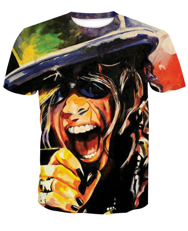Aerosmith 3D full over print Hoodie, Sweater, TShirt RH-110