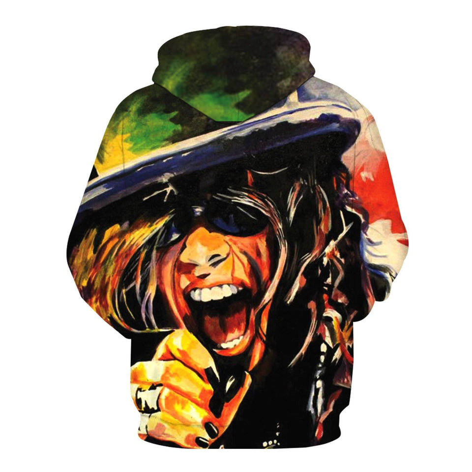 Aerosmith 3D full over print Hoodie, Sweater, TShirt RH-110