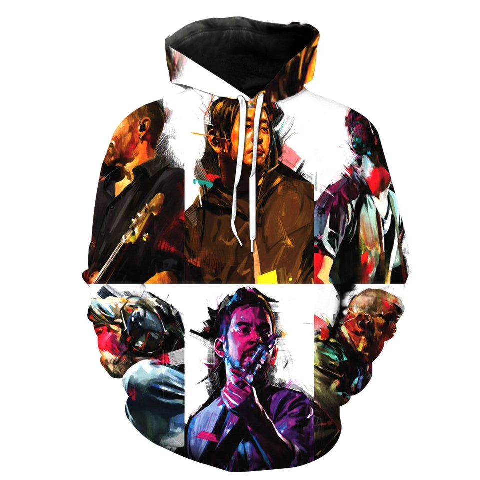 Linkin Park 3D full over print Hoodie, Sweater, TShirt RH-123