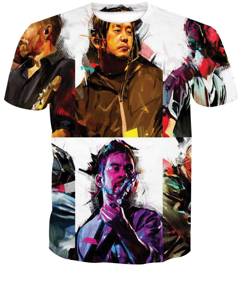 Linkin Park 3D full over print Hoodie, Sweater, TShirt RH-123