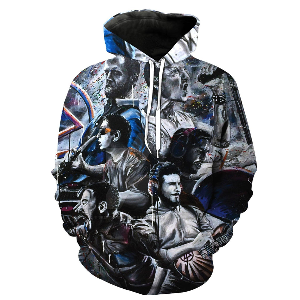 Linkin Park 3D full over print Hoodie, Sweater, TShirt RH-126