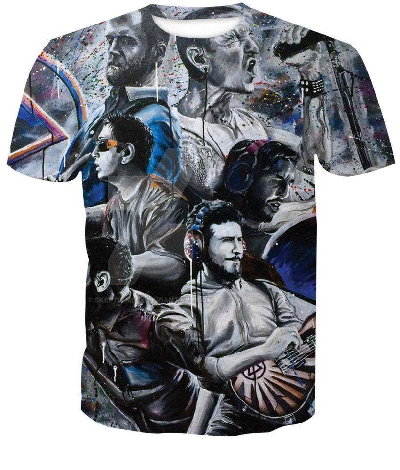 Linkin Park 3D full over print Hoodie, Sweater, TShirt RH-126