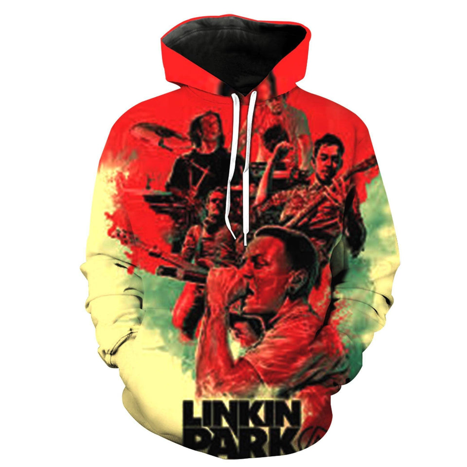 Linkin Park 3D full over print Hoodie, Sweater, TShirt RH-129