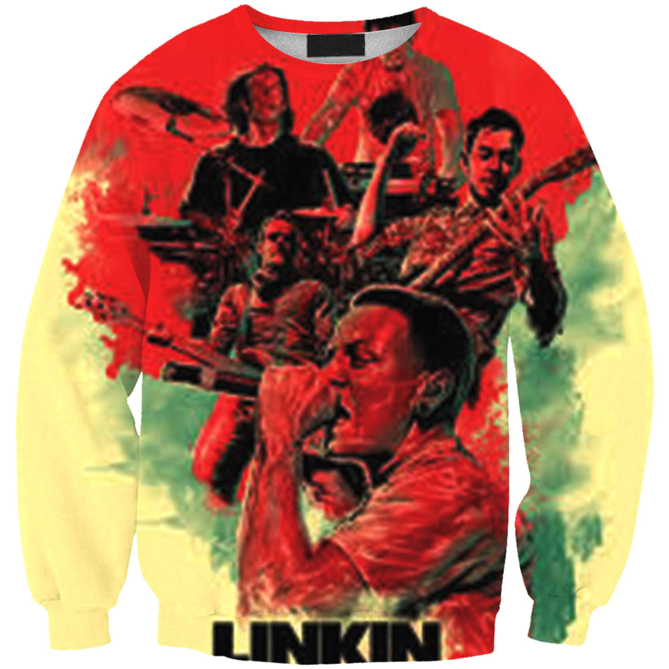 Linkin Park 3D full over print Hoodie, Sweater, TShirt RH-129