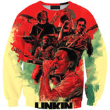 Linkin Park 3D full over print Hoodie, Sweater, TShirt RH-129