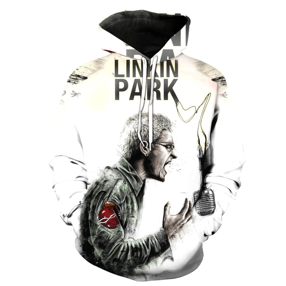 Linkin Park 3D full over print Hoodie, Sweater, TShirt RH-131