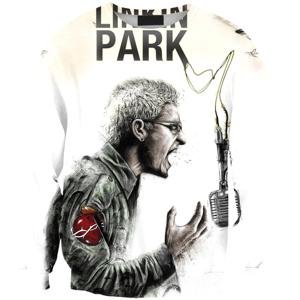 Linkin Park 3D full over print Hoodie, Sweater, TShirt RH-131