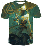 Linkin Park 3D full over print Hoodie, Sweater, TShirt RH-132