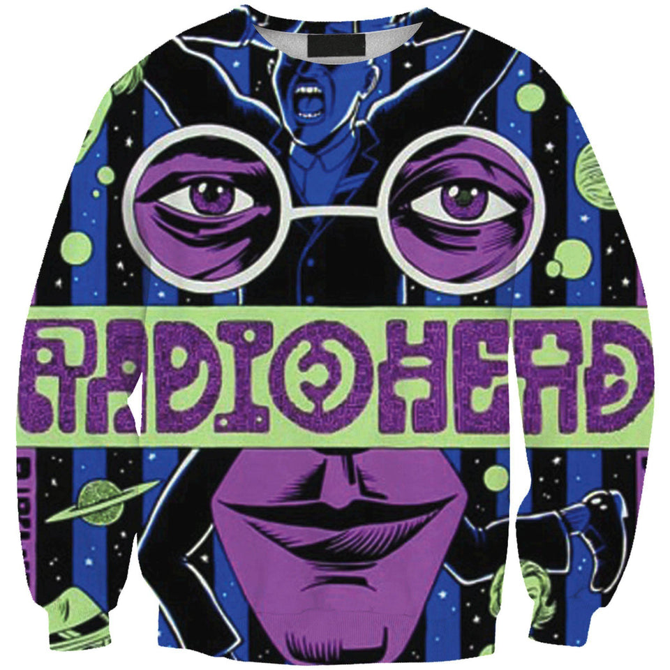 Radiohead 3D full over print Hoodie, Sweater, TShirt RH-092