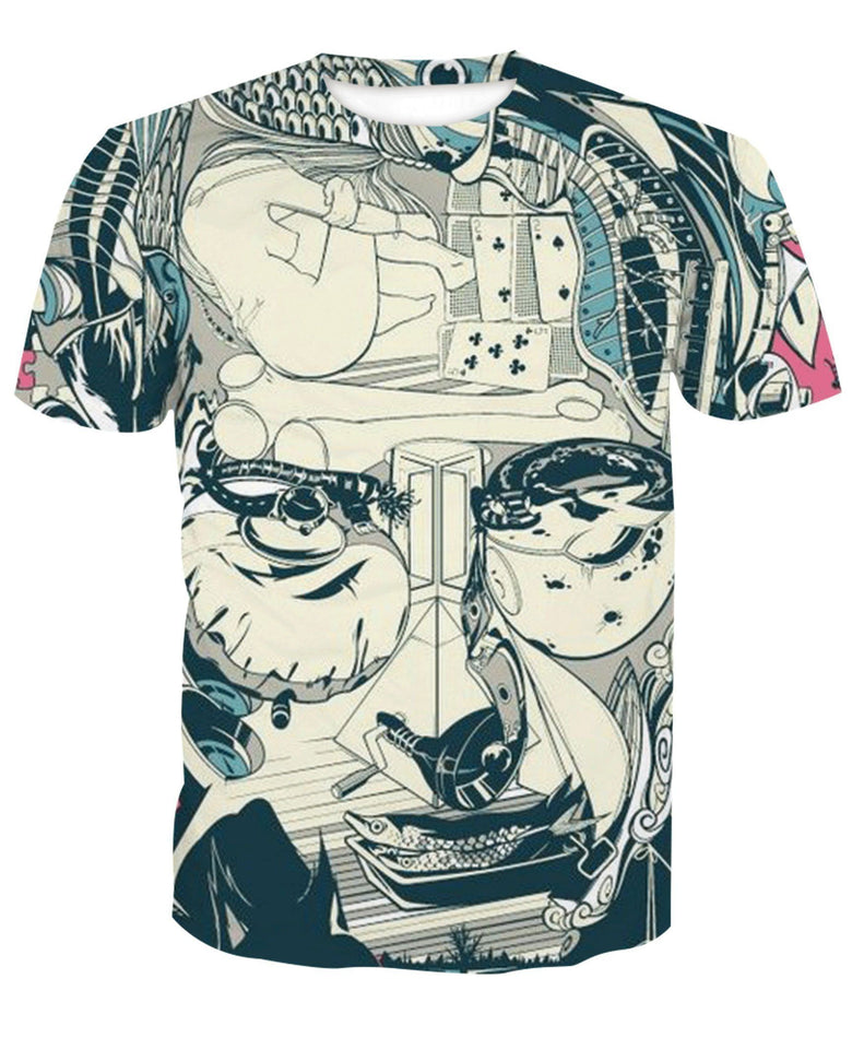 Radiohead 3D full over print Hoodie, Sweater, TShirt RH-094