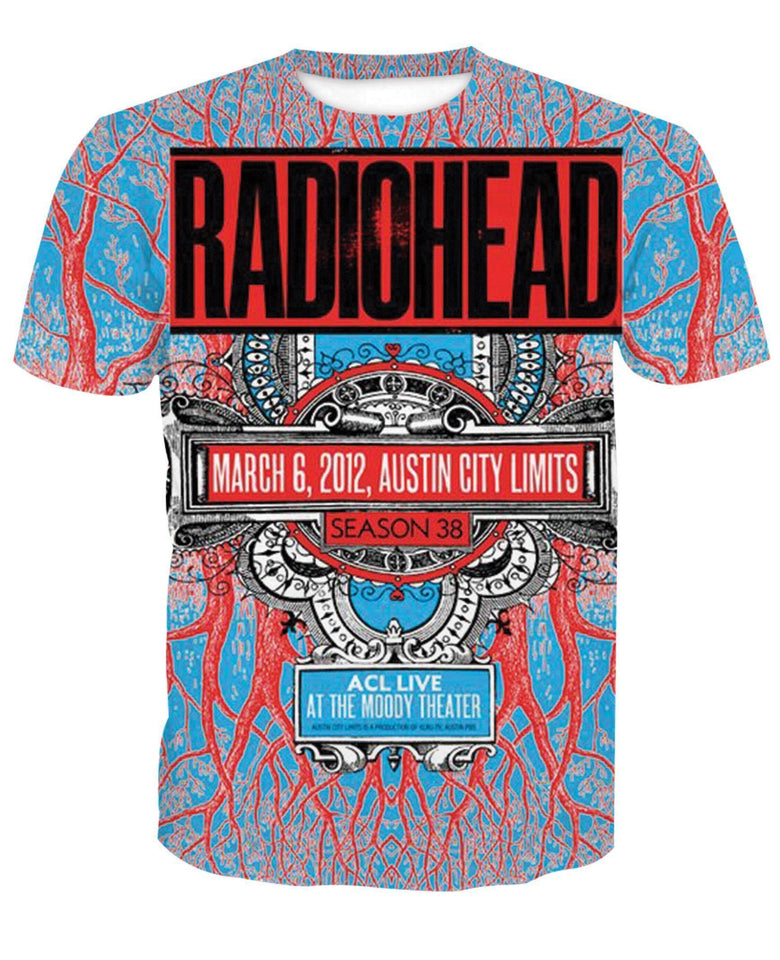 Radiohead 3D full over print Hoodie, Sweater, TShirt RH-099