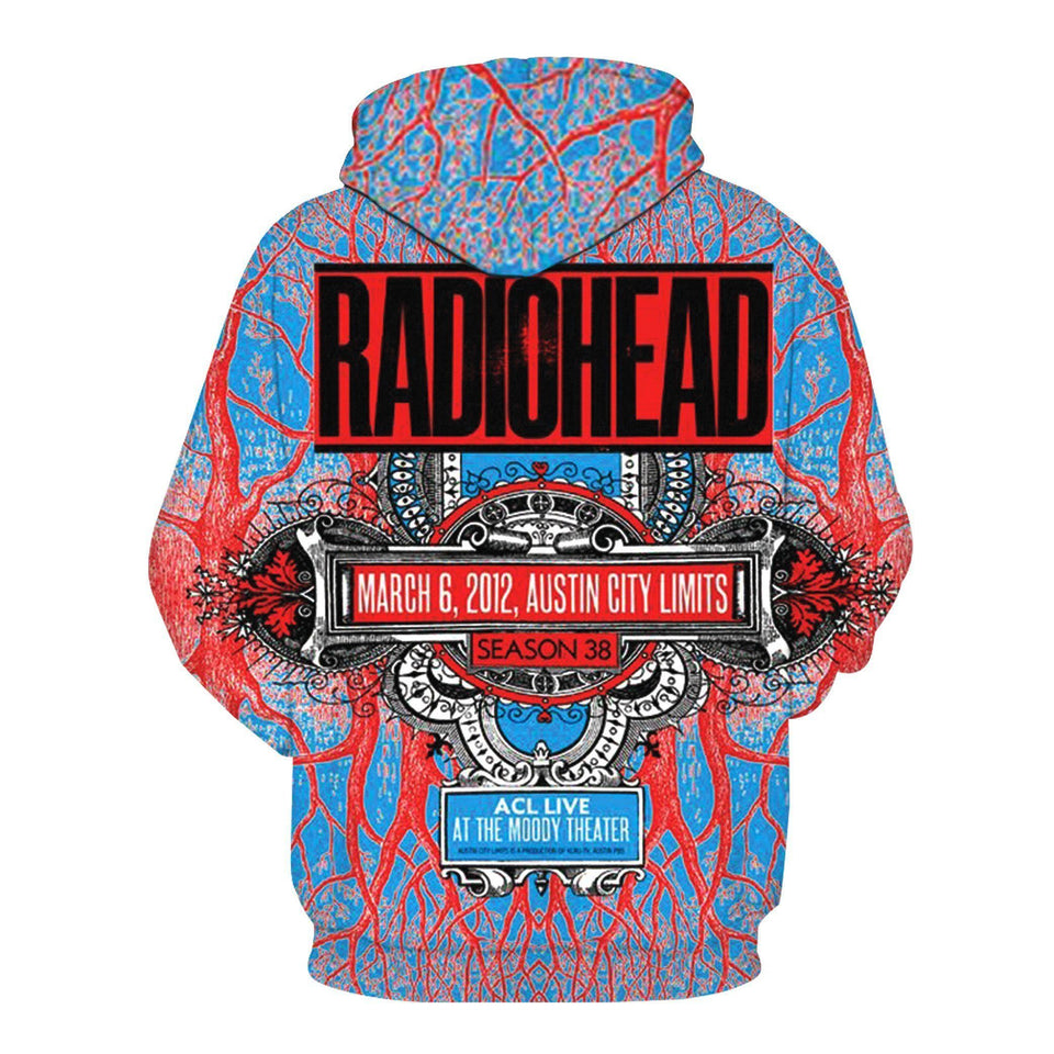 Radiohead 3D full over print Hoodie, Sweater, TShirt RH-099