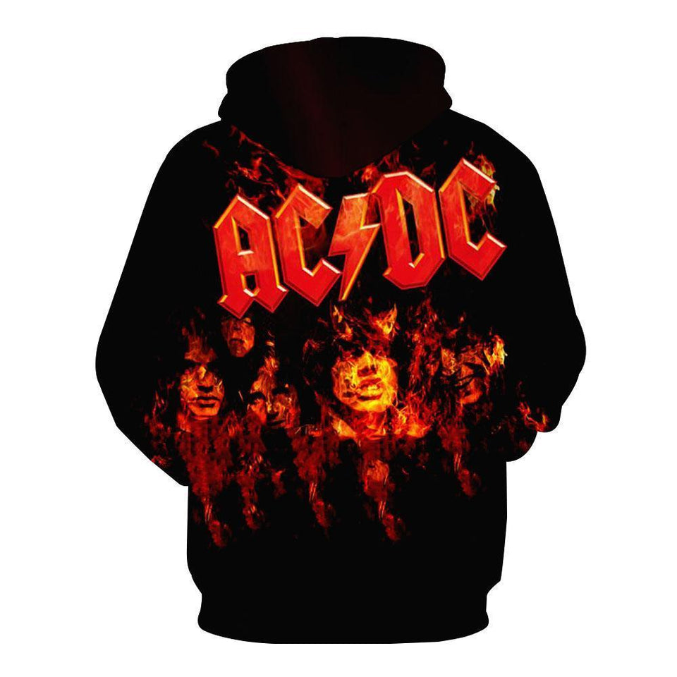 ACDC Rock Band 3D full over print Hoodie, Sweater, TShirt LK-171