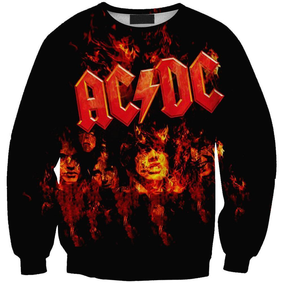 ACDC Rock Band 3D full over print Hoodie, Sweater, TShirt LK-171