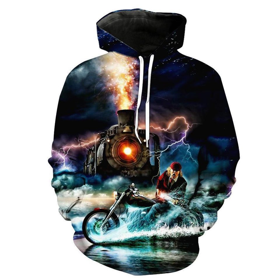 ACDC Rock Band 3D full over print Hoodie, Sweater, TShirt LK-173