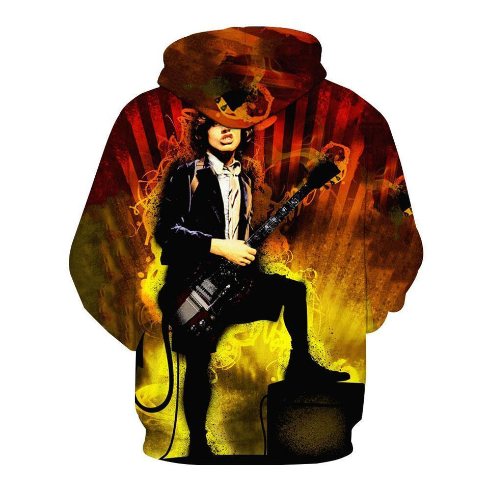 ACDC Rock Band 3D full over print Hoodie, Sweater, TShirt LK-175