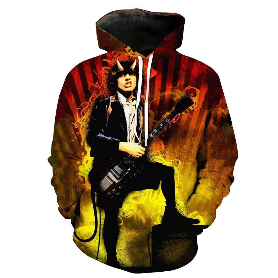 ACDC Rock Band 3D full over print Hoodie, Sweater, TShirt LK-175