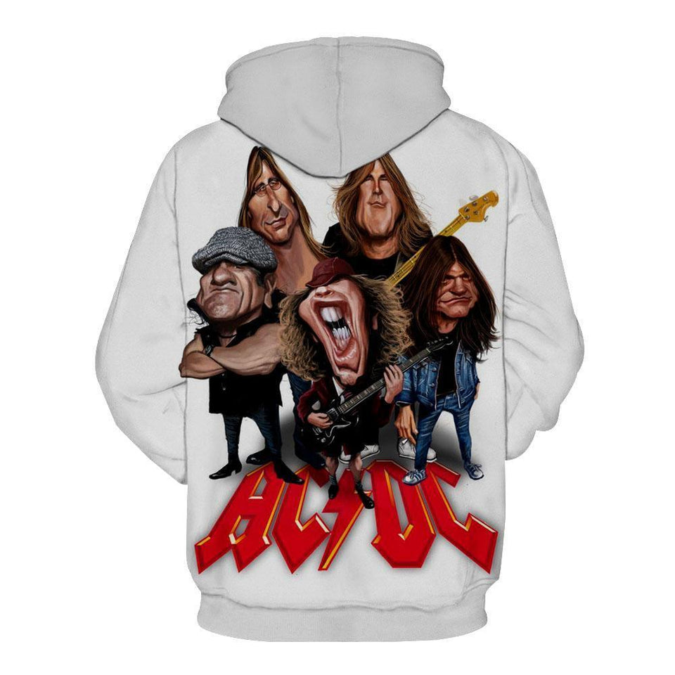 ACDC Rock Band 3D full over print Hoodie, Sweater, TShirt LK-182
