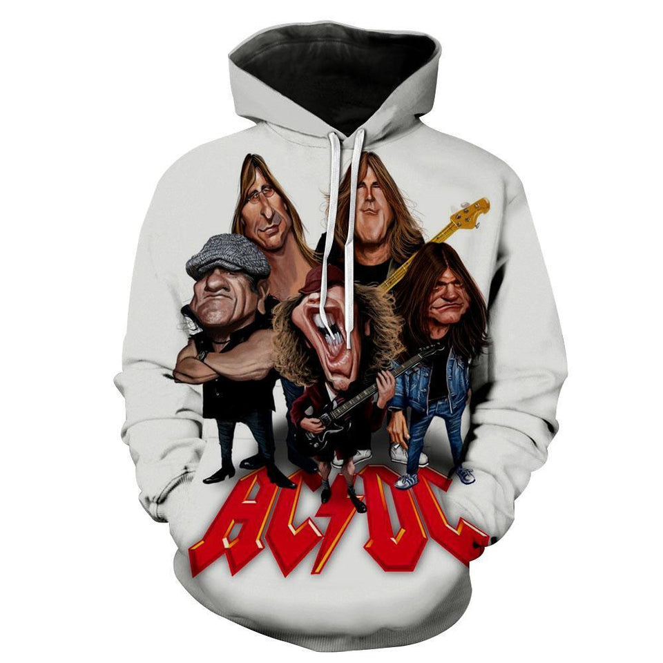 ACDC Rock Band 3D full over print Hoodie, Sweater, TShirt LK-182