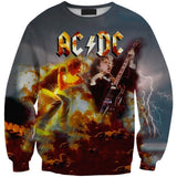 ACDC Rock Band 3D full over print Hoodie, Sweater, TShirt LK-184