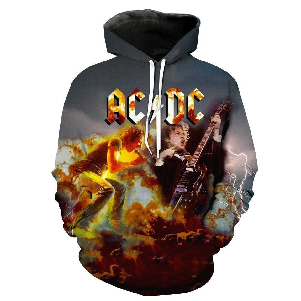 ACDC Rock Band 3D full over print Hoodie, Sweater, TShirt LK-184