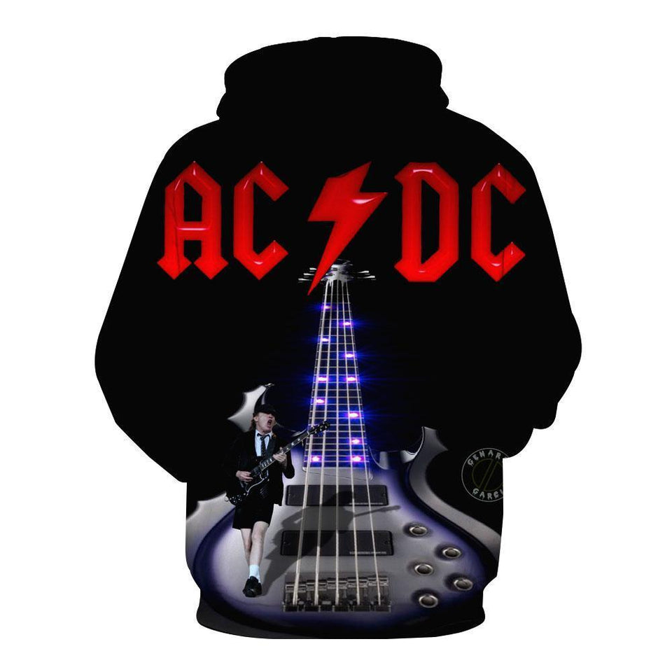 ACDC Rock Band 3D full over print Hoodie, Sweater, TShirt LK-189