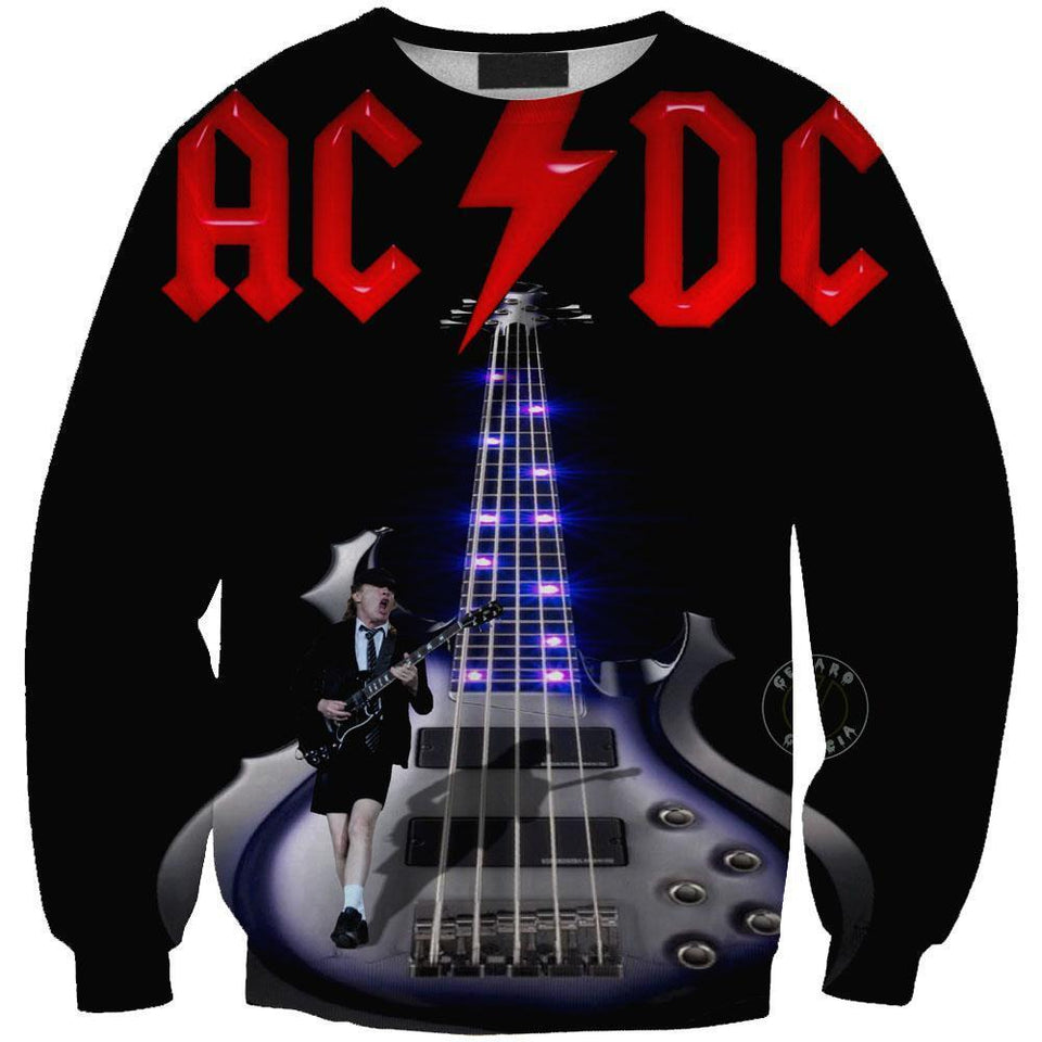 ACDC Rock Band 3D full over print Hoodie, Sweater, TShirt LK-189