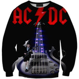 ACDC Rock Band 3D full over print Hoodie, Sweater, TShirt LK-189